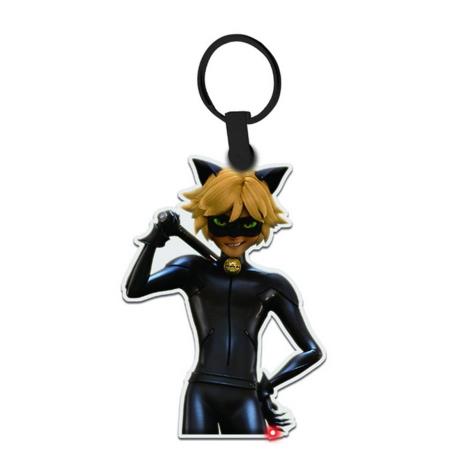 Miraculous Ladybug Cat Noir LED Light Up Key Ring £1.69